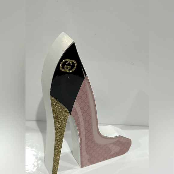 Gucci high Heels Art Home decor NWT Super cute - Picture 3 of 5